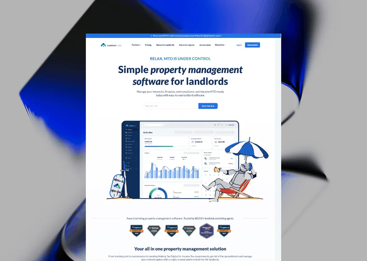 The Landlord Studio site.